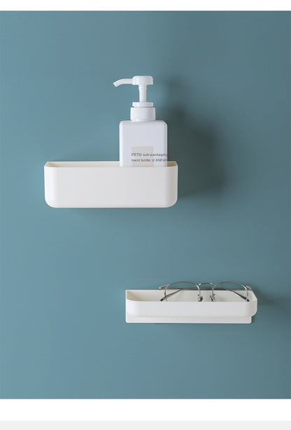 Bathroom Shelf Wall Shelves Shelf Plastic White Bathroom Corner Shelf Wall Mounted White Simple Kitchen Storage Holder