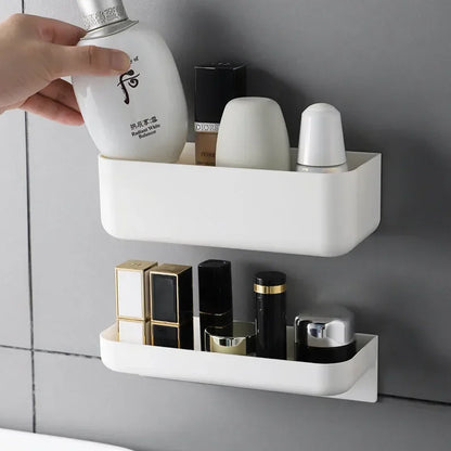 Bathroom Shelf Wall Shelves Shelf Plastic White Bathroom Corner Shelf Wall Mounted White Simple Kitchen Storage Holder