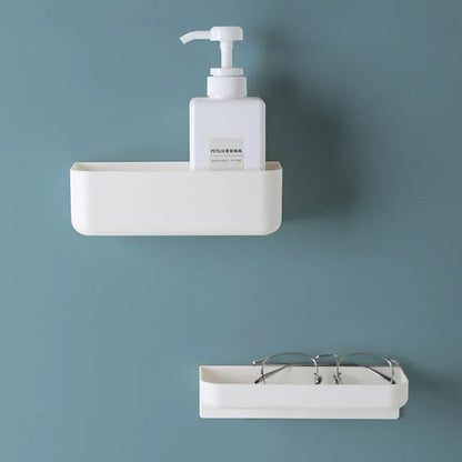 Bathroom Shelf Wall Shelves Shelf Plastic White Bathroom Corner Shelf Wall Mounted White Simple Kitchen Storage Holder